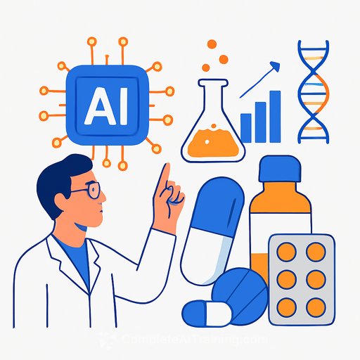 AI becomes core pillar of pharmaceutical R&D, delivering higher-quality candidates faster