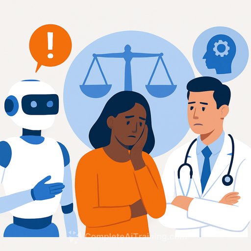 AI bias in healthcare risks amplifying existing inequalities, clinicians warned
