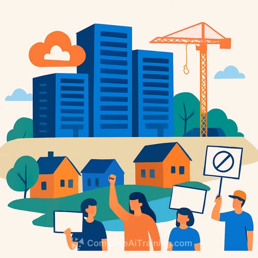 AI boom sparks data center land rush - and a grassroots backlash over homes and water