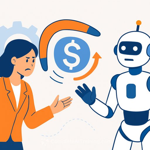 AI boomerang costs brands double after layoffs for automation backfire.