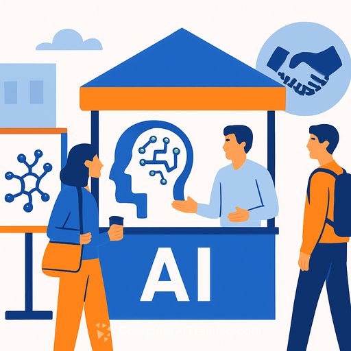 AI Brands Bet on Pop-Ups and Events to Win Trust
