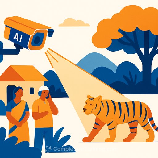 AI Cameras to Warn Villagers of Predators as Maharashtra Fights Rising Man-Animal Conflict