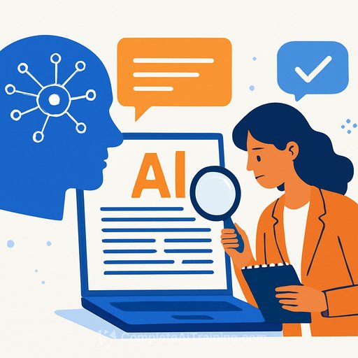 AI Can Write; Journalists Prove What's True