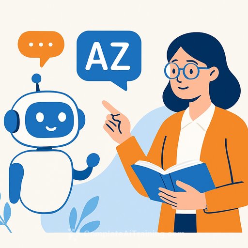 AI chatbots complement but do not replace language teachers, Swiss educators say