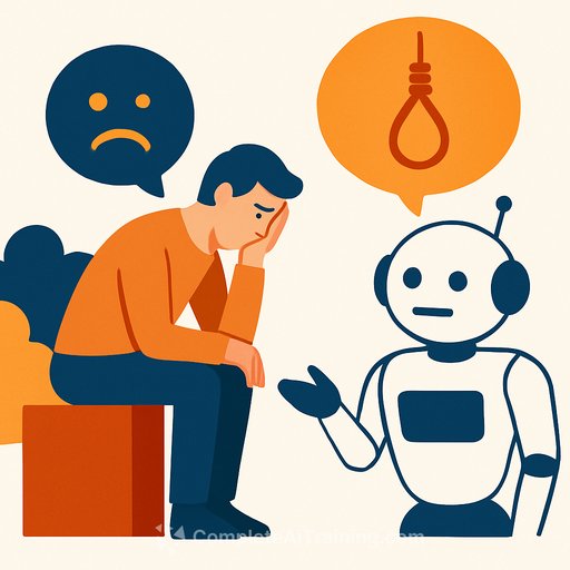 AI Chatbots Found to Give Disturbing Answers to High-Risk Suicide Questions, Study Warns