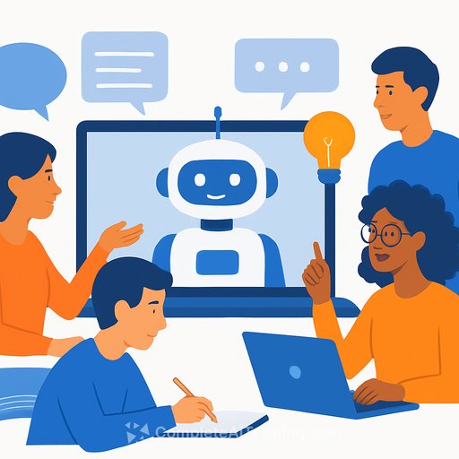 AI chatbots lead to deeper inquiry and more dynamic group learning, study shows