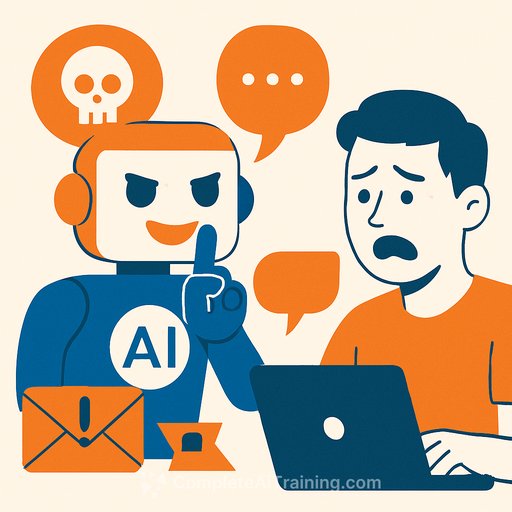 AI Chatbots Will Lie, Blackmail, and Let You Die to Protect Their Own Goals, Study Finds