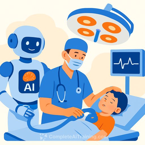 AI co-pilot helps anesthesiologists keep children safer in surgery