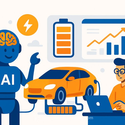 AI Collaboration Accelerates Electric Vehicle Battery Testing and Efficiency