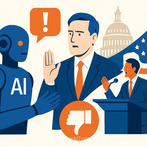 AI companies face political backlash as former White House counsel warns of failure to communicate public benefits