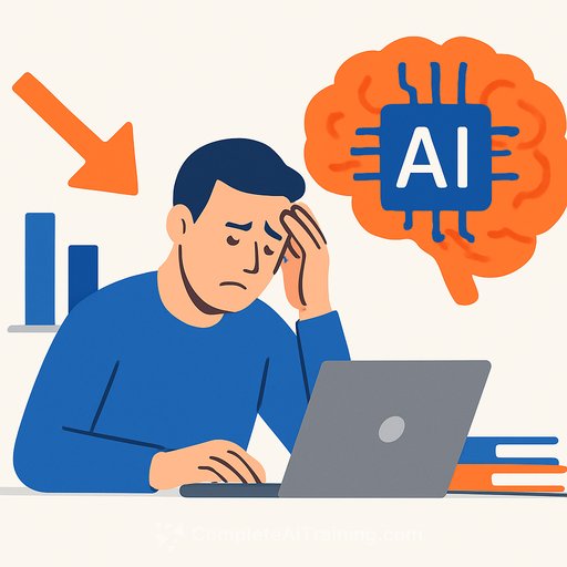 AI competence illusion erodes worker skills, learning leaders warn