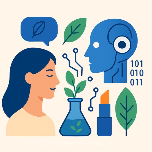 AI could be pivotal in eco-innovation for beauty, review finds
