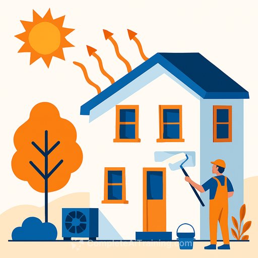 AI-created paint keeps buildings up to 20C cooler and slashes energy bills