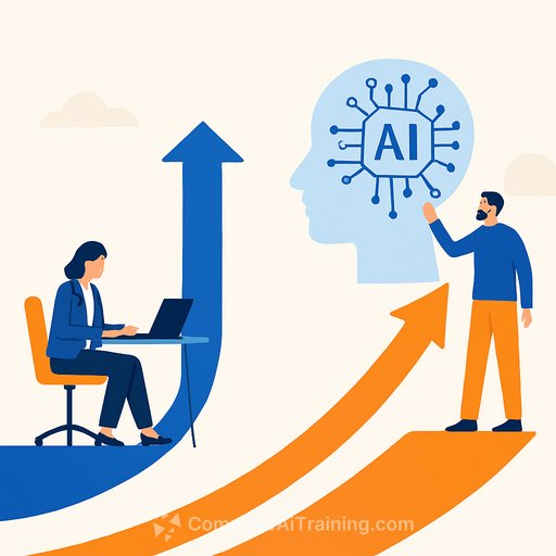 AI creates a two-track labour market where roles amplifying human expertise grow faster