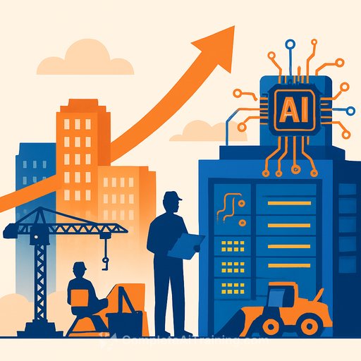 AI Data Center Boom Set to Eclipse Office Construction as Trillion-Dollar Industry