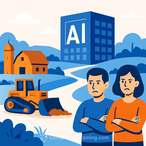 AI data center land rush transforms rural America and fuels community backlash