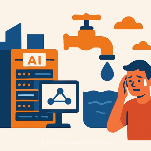 AI Data Centres Fuel Unseen Water Crisis as UK Faces Shortage Predictions