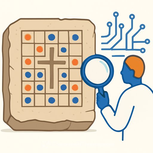 AI deciphers ancient Roman board game etched in Dutch limestone