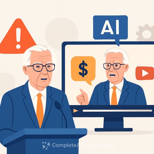 AI deepfake videos impersonating politicians flood YouTube with fake elderly welfare schemes