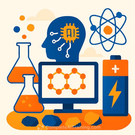 AI Discovers Five New Materials That Could Replace Lithium in Next-Generation Batteries