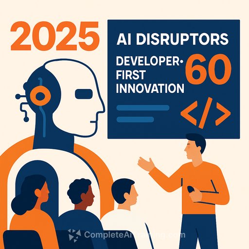 AI Disruptors 60 and Developer-First Innovation Take Center Stage at TechCrunch Disrupt 2025