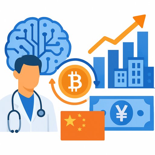 AI Doctors for Millions, Crypto Friction, Hengrui's Rise, and a Managed Yuan