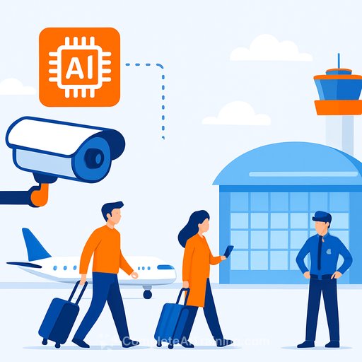 AI-driven airport surveillance enhances safety and speeds passenger flow