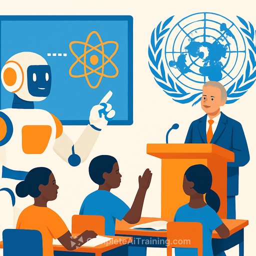 AI-Driven Education Key to Expanding STEM Access in Least Developed Countries, Says NetDragon Chairman at UN