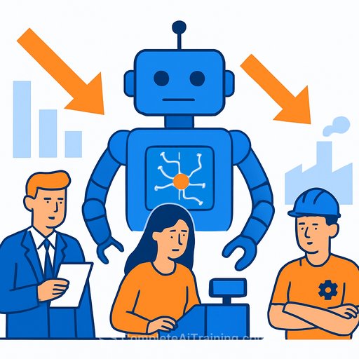 AI-driven job cuts spread to finance, retail, and manufacturing as companies automate
