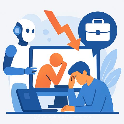 AI-driven layoffs undermine productivity by fueling worker insecurity, study finds