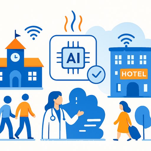 AI-driven sensors improve safety and air quality in schools, hospitals and hotels