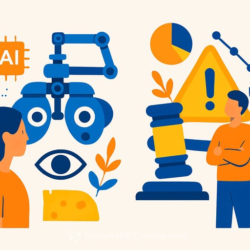 AI-Driven Vision Care Disrupts Healthcare While Food Sector Faces Governance Risks