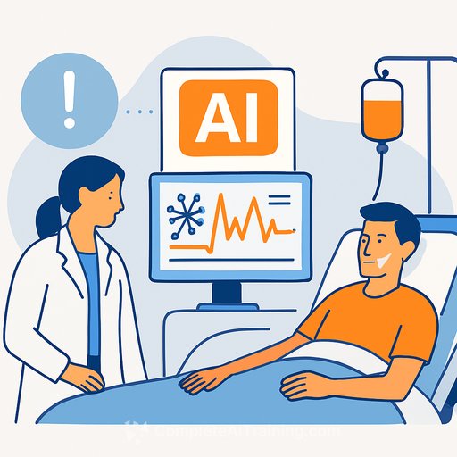 AI early warning system reduces deaths among high-risk hospital patients, study finds