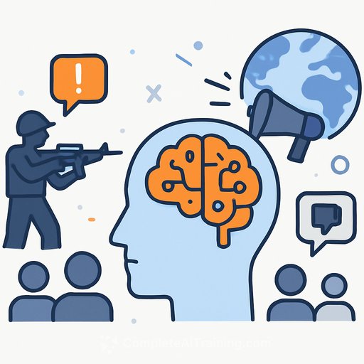 AI-enabled irregular warfare targets military morale and public trust, researchers warn
