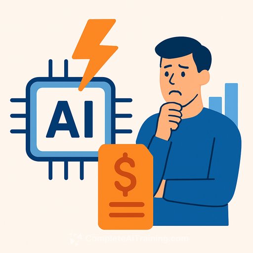 AI energy costs spark debate over who pays for its growth
