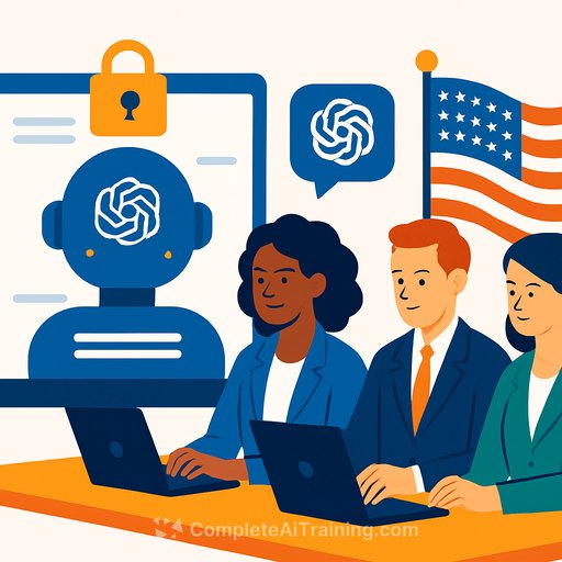 AI Experimentation Goes Mainstream as Federal Employees Get Access to Secure ChatGPT Platform