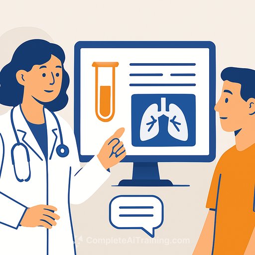 AI explains lab and imaging results in plain language patients can use