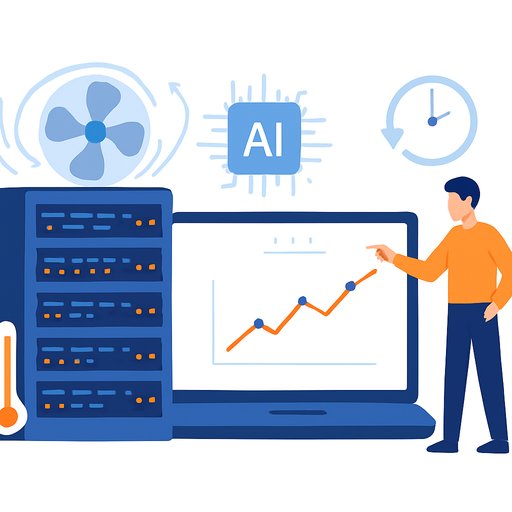AI facility management software shifts data center cooling from reactive to predictive as GPU density rises