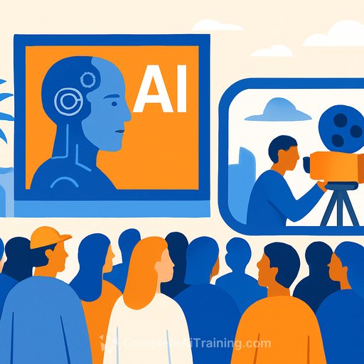 AI film festival draws crowds and copyright concerns to Cannes