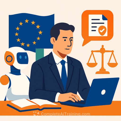 AI for Legal Professionals in Italy 2025: Compliance, Career Impact, and Practical Guidance Under New EU and National Rules