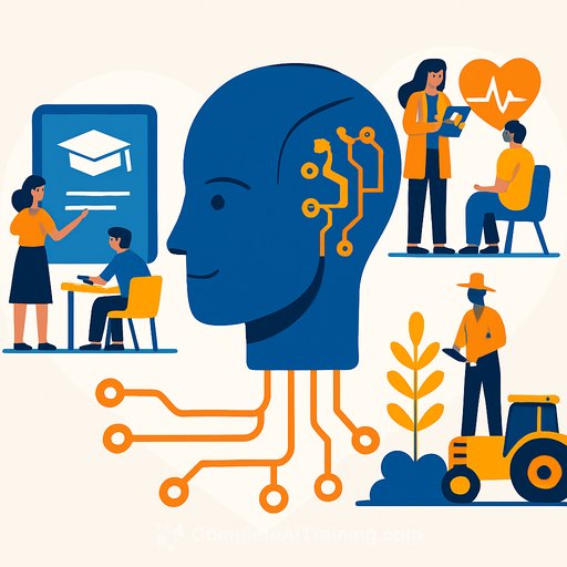 AI for Social Good: How India Can Maximize Impact in Education, Healthcare, and Agriculture