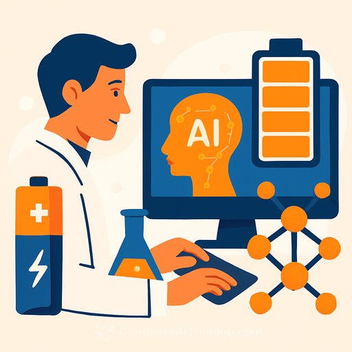 AI Foundation Models Accelerate Discovery of Next-Generation Battery Materials