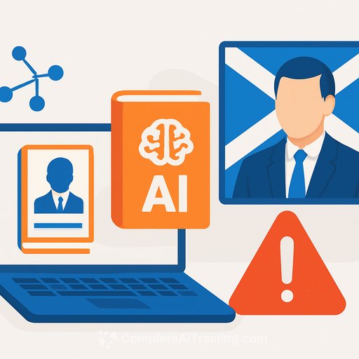 AI-generated books about Scottish politicians spread false information on Amazon