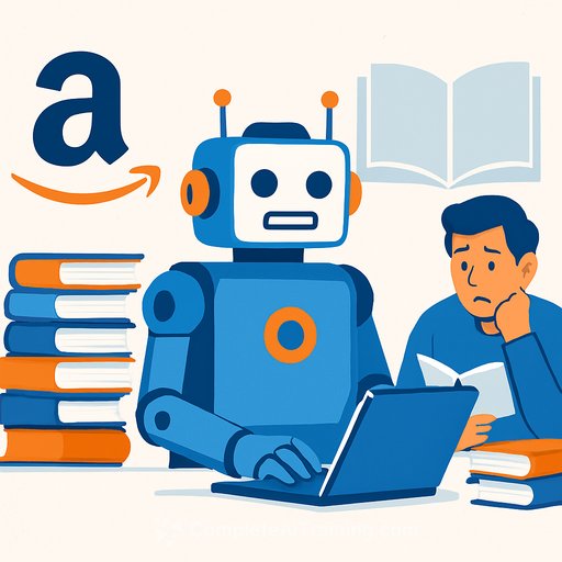 AI-generated books flood Amazon as authors warn of Orwell's novel-writing machines made real