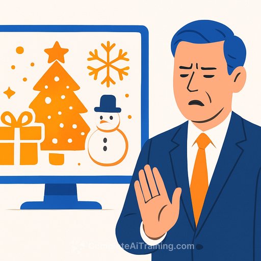 AI-Generated Holiday Cheer Sparks Outcry in New Brunswick, Minister Calls for Pause
