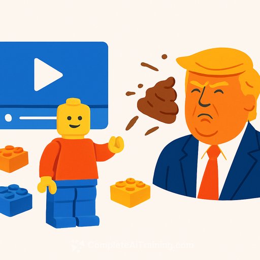 AI-generated Lego videos and Trump's poo-bombing put slopaganda in the spotlight