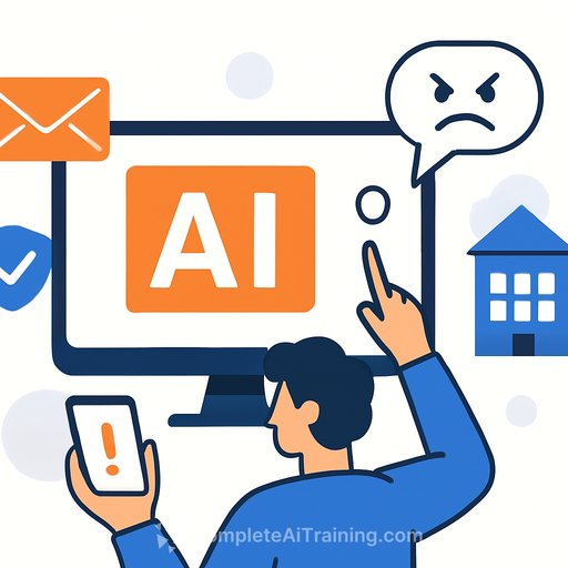 AI-generated malicious complaints flood insurance firms, police, and local offices