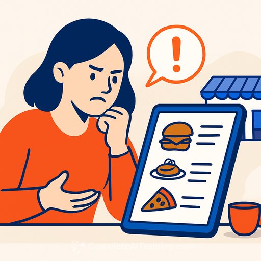 AI-generated menu images spark backlash against small restaurants