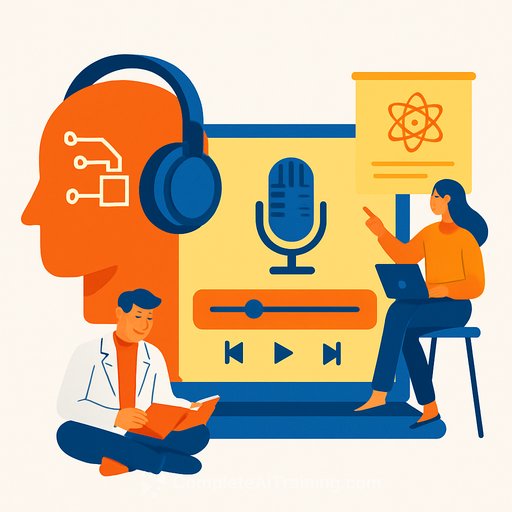 AI-Generated Podcasts Set to Transform Science Communication and Education