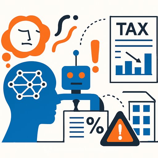 AI hallucinations and probabilistic reasoning create structural risks for tax practice